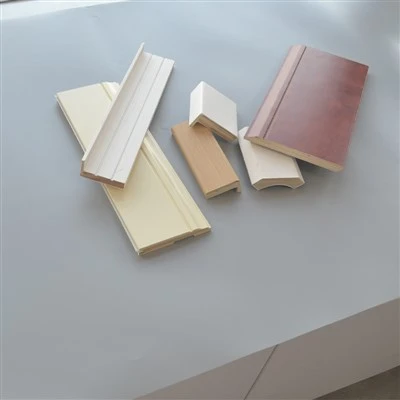 Kastom Dekoretiv Interio rSolid Pine Diwai Molding